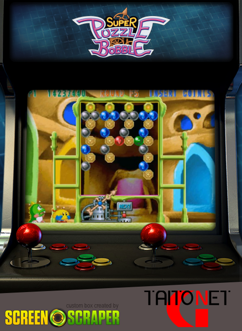 Super Puzzle Bobble — box-2D (SS)