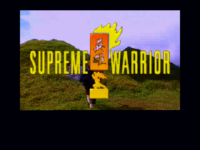 Supreme Warrior — sstitle (WOR)