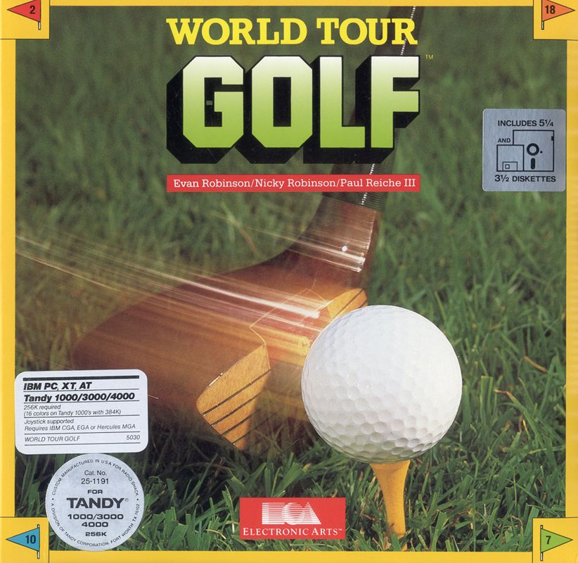 World Tour Golf box art