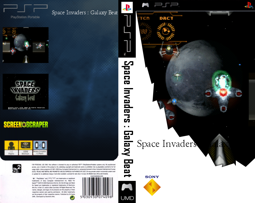 Space Invaders - Galaxy Beat — box-texture (SS)