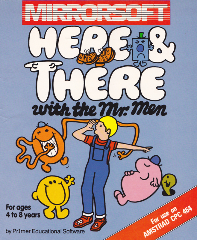 Here And There With The Mr. Men box art