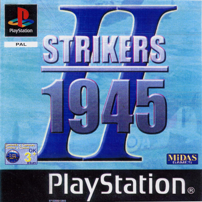 Strikers 1945 II — box-2D (EU)