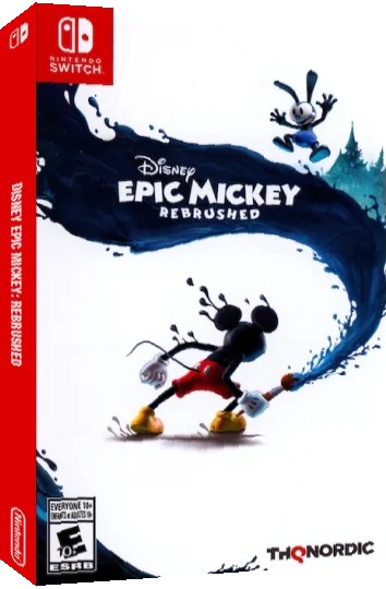 Epic Mickey - Rebrushed — box-3D (US)