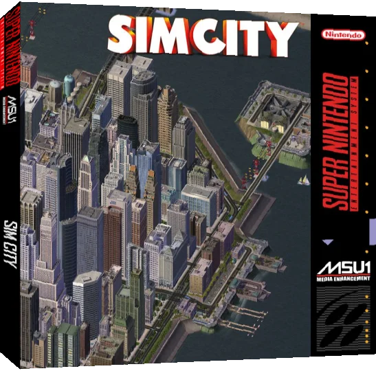 Sim City — box-3D (US)