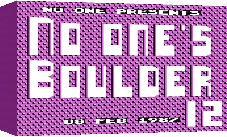 No One's Boulder 12 — box-3D (WOR)