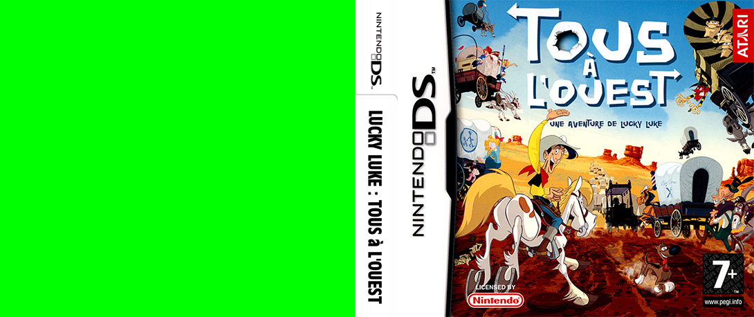 Go West! - A Lucky Luke Adventure — box-texture (FR)