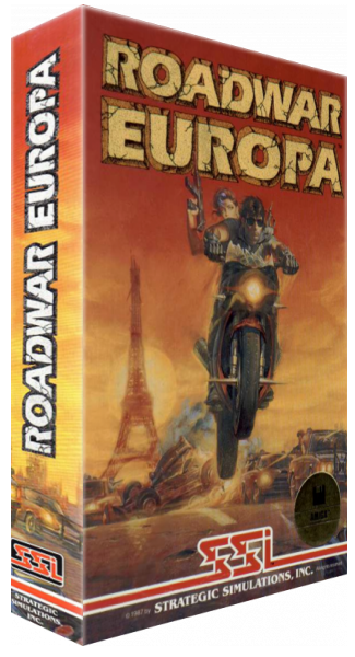 Roadwar Europa — box-3D (US)