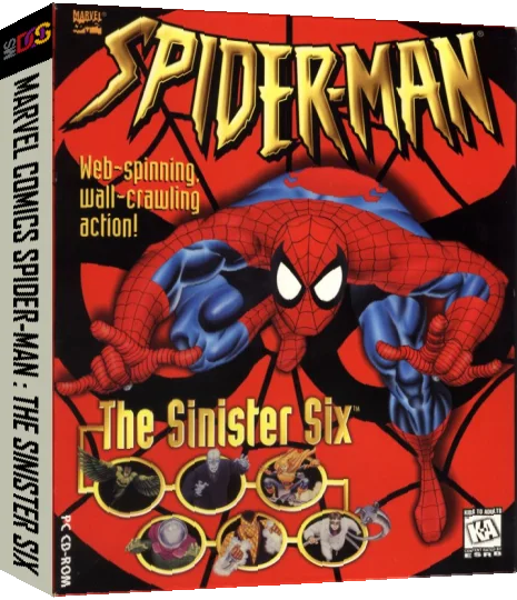 Marvel Comics Spider-man - The Sinister Six — box-3D (US)