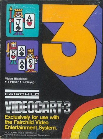 Videocart-3 - Video Blackjack box art