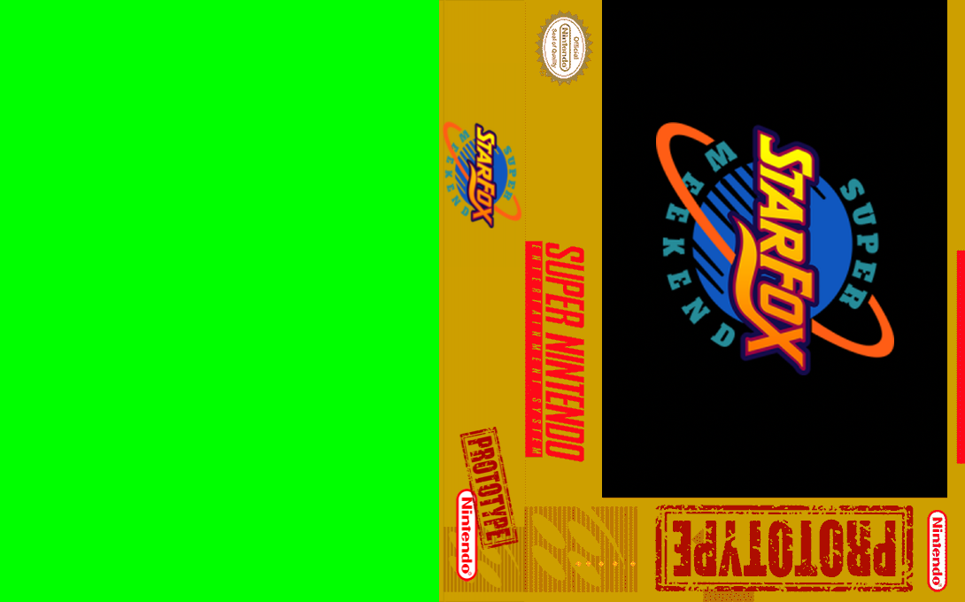 Star Fox - Super Weekend — box-texture (US)