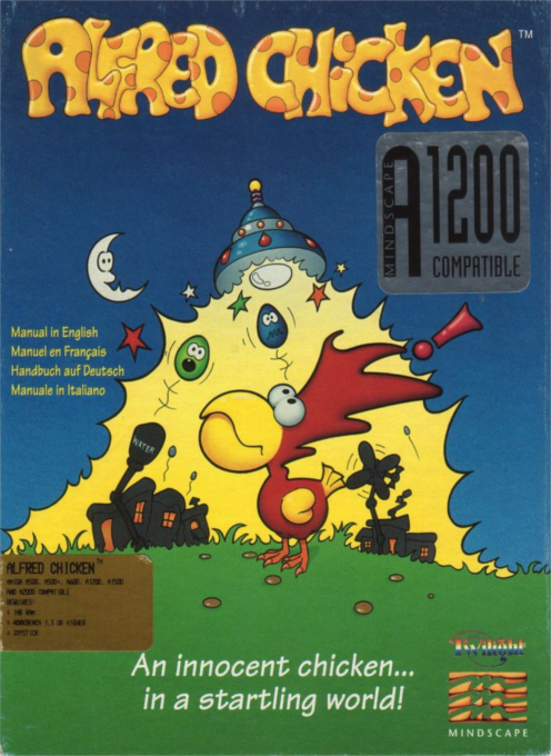 Alfred Chicken box art