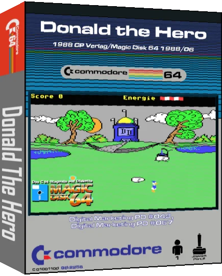 Donald the Hero — box-3D (CUS)