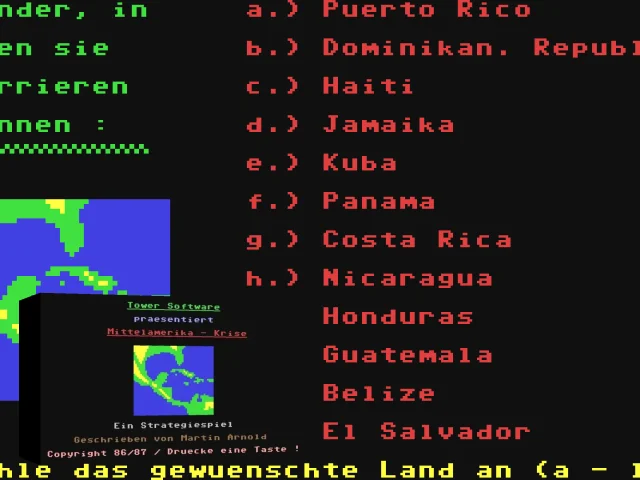 Mittelamerika-Krise — mixrbv2 (WOR)