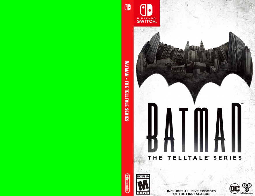 Batman - The Telltale Series — box-texture (US)