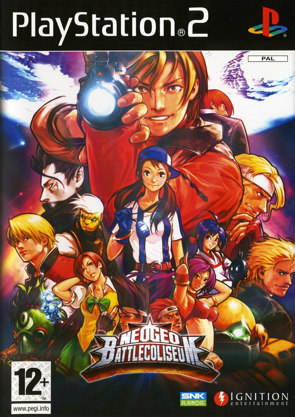 NeoGeo Battle Coliseum — box-2D (EU)