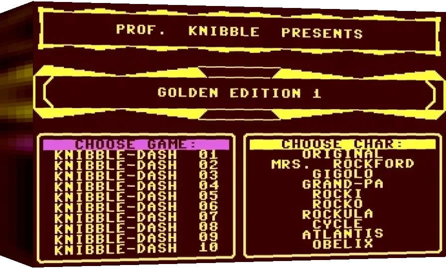 Golden Edition I — box-3D (WOR)