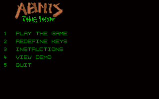 Abmis the Lion box art