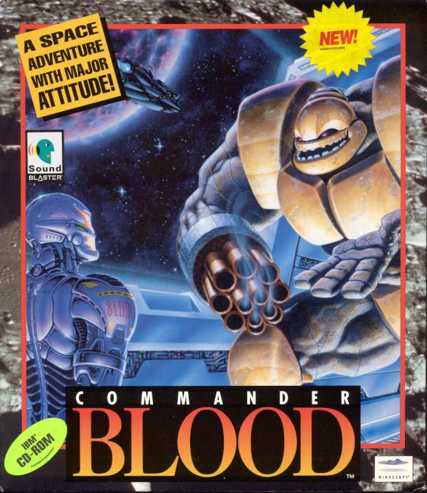 Commander Blood box art
