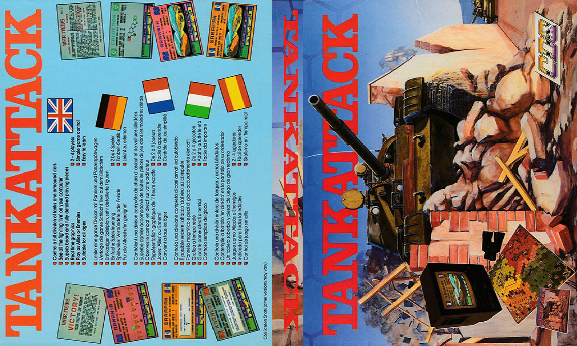 Tankattack / Tank Attack — box-texture (EU)