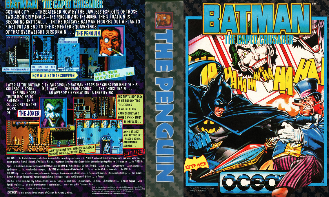 Batman - The Caped Crusader — box-texture (EU)