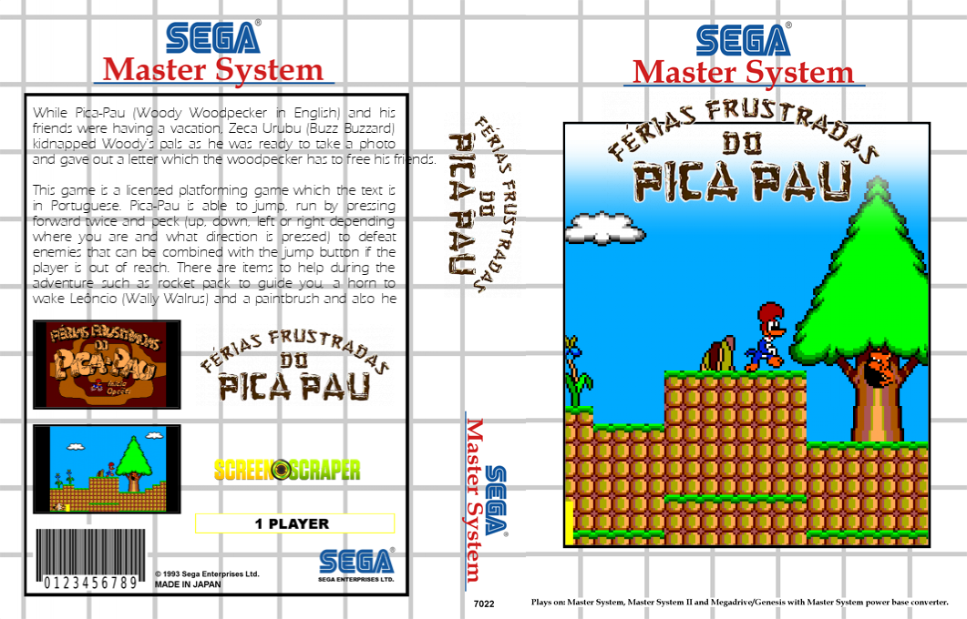 Ferias Frustradas Do Pica-pau — box-texture (SS)
