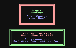 Magic Monkeys : Are Coming Your Way! — sstitle (WOR)