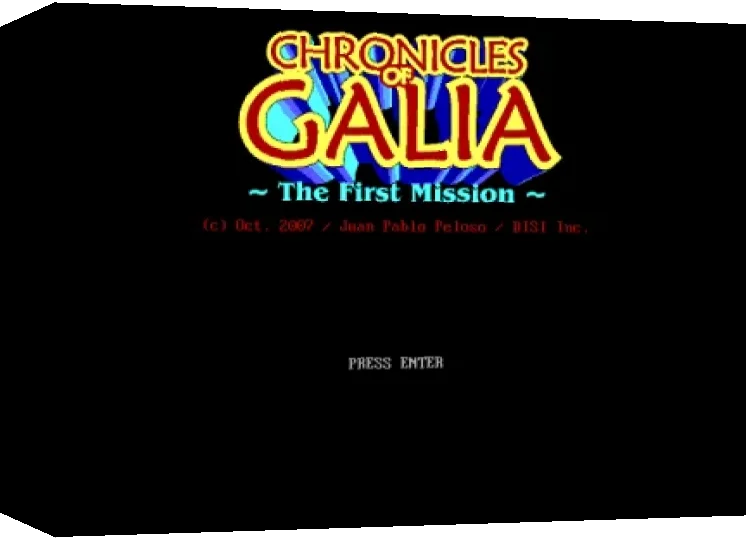 Chronicles of Galia - The First Mission — box-3D (WOR)