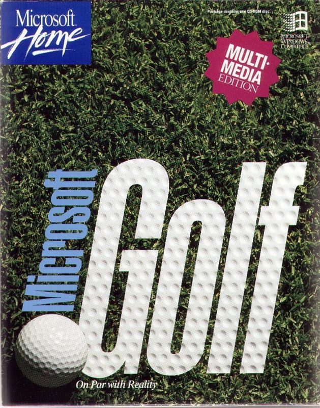 Microsoft Golf 3.0 box art