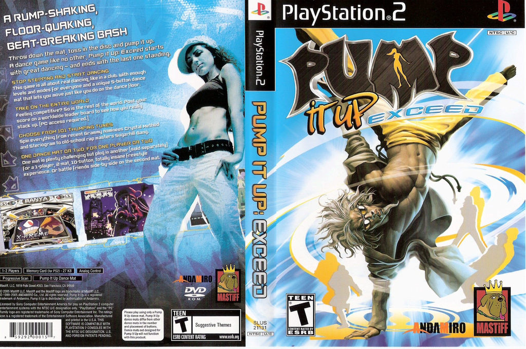 Pump It Up - Exceed — box-texture (US)