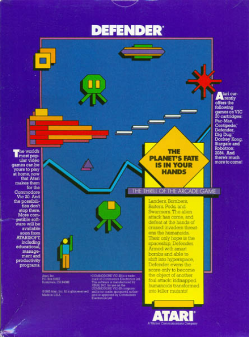 Defender — box-2D-back (US)