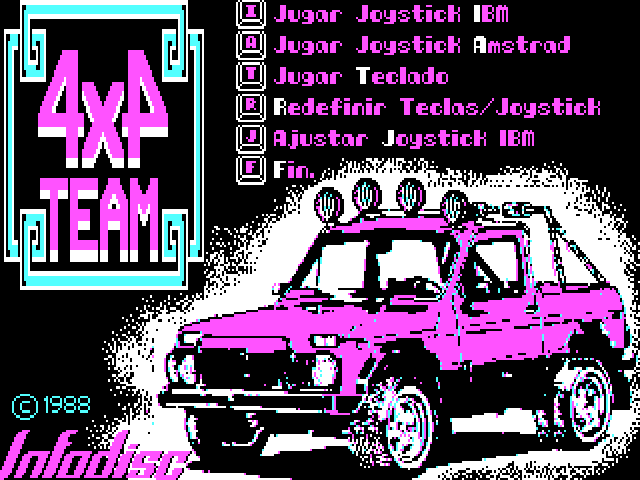 4x4 Team box art