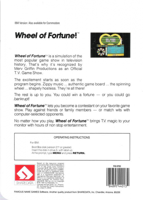 Wheel Of Fortune — box-2D-back (US)