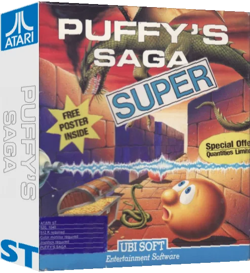 Puffy's Saga — box-3D (EU)