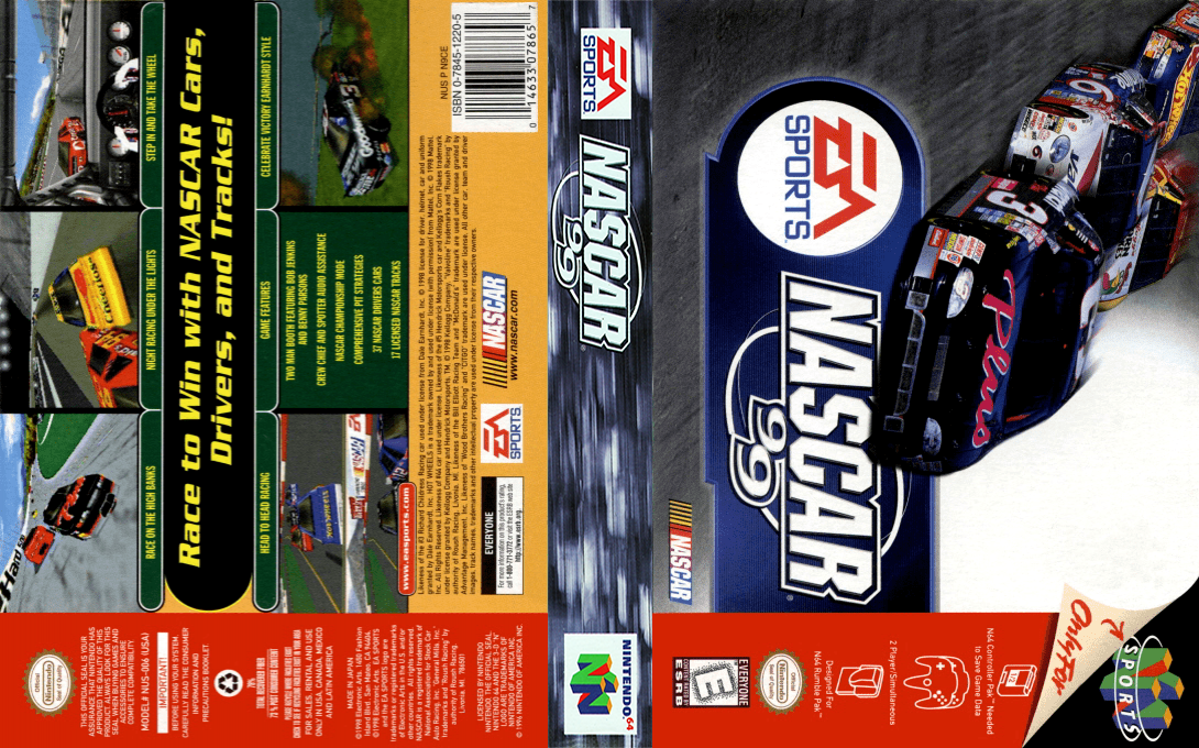NASCAR 99 — box-texture (US)