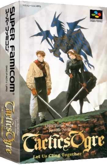 Tactics Ogre - Let Us Cling Together — box-3D (JP)