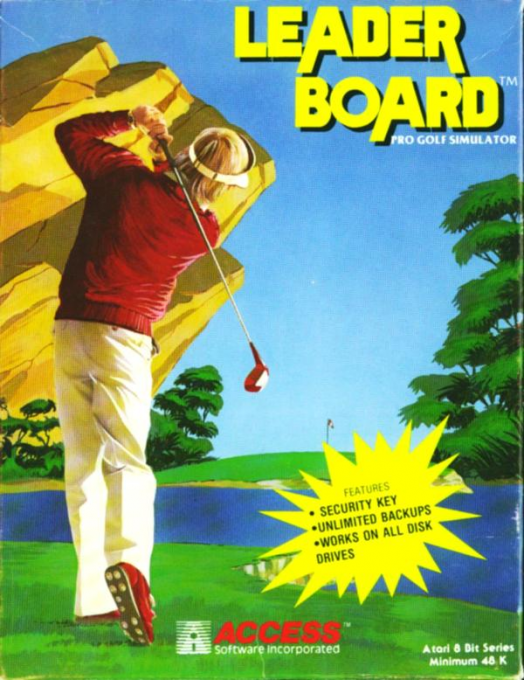 Leader Board box art