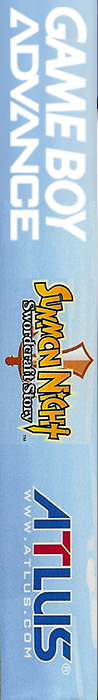 Summon Night - Swordcraft Story — box-2D-side (EU)