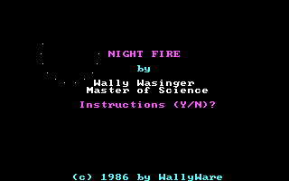 Night Fire — sstitle (WOR)