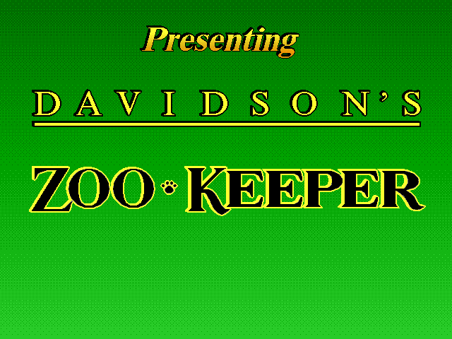 Zoo Keeper — sstitle (WOR)