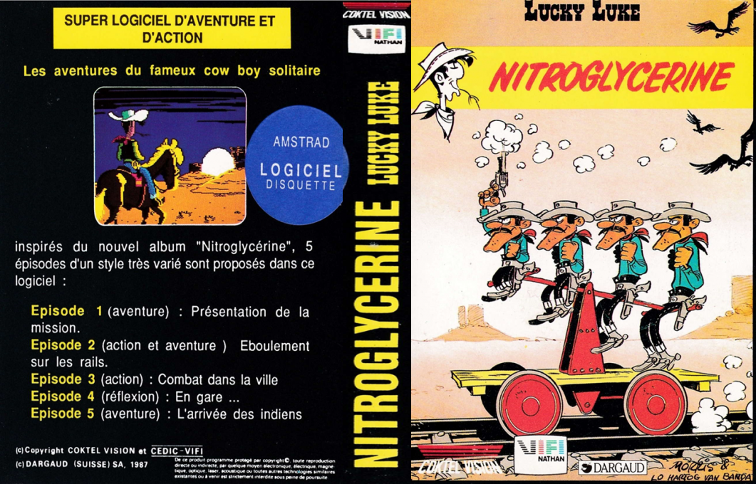 Lucky Luke - Nitroglycerine — box-texture (FR)