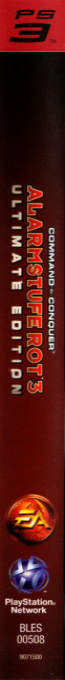 Command And Conquer - Alerte Rouge 3 - Ultimate Edition — box-2D-side (DE)