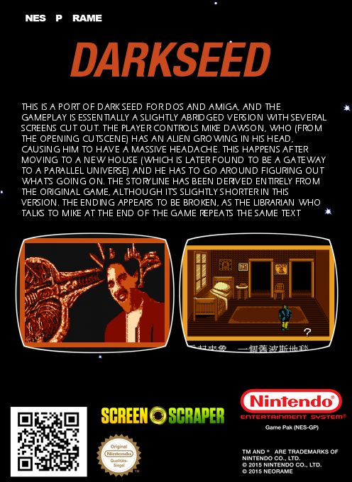 Darkseed — box-2D-back (SS)