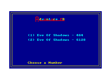 Eve Of Shadows — sstitle (EU)