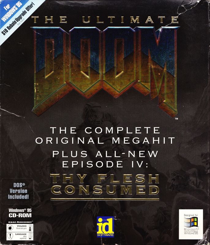 The Ultimate DOOM box art