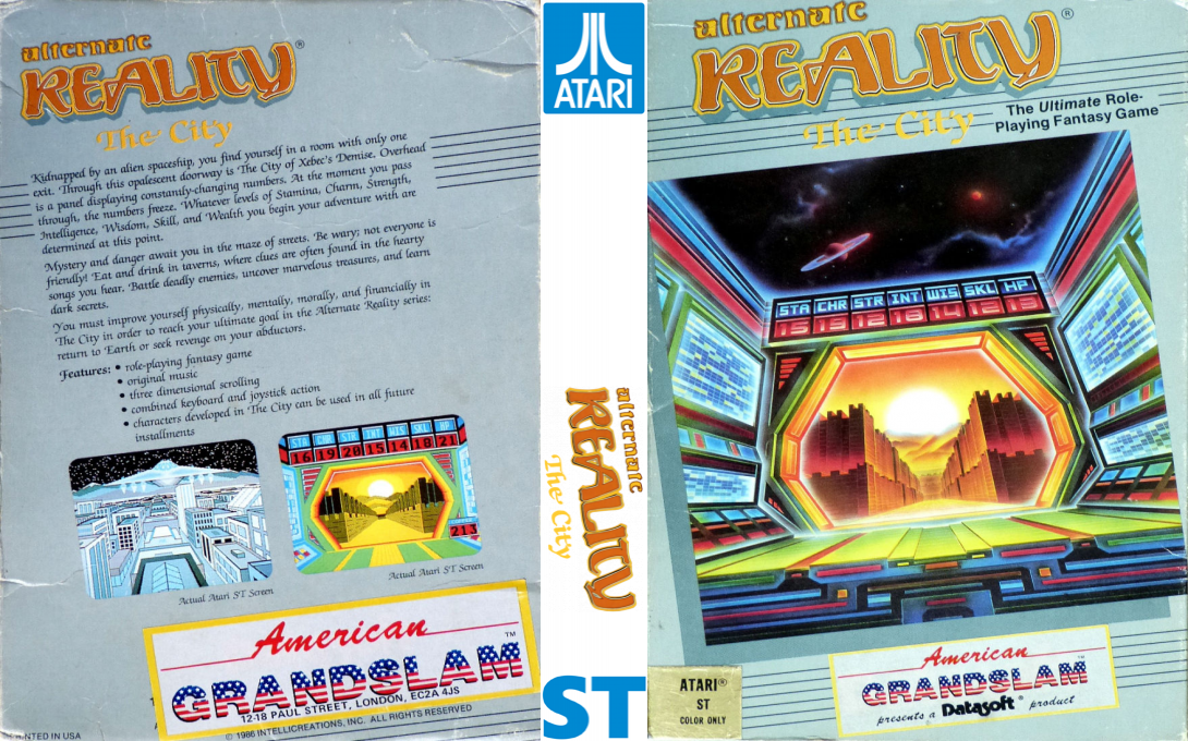 Alternate Reality - The City — box-texture (EU)