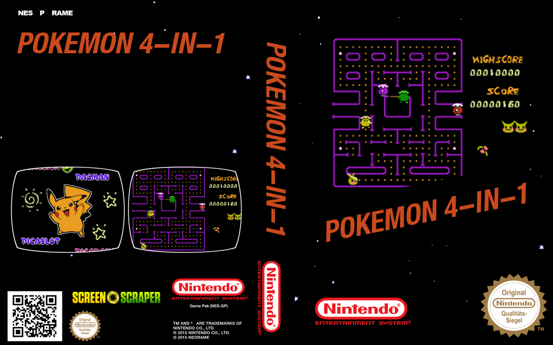 Pokemon 4-in-1 — box-texture (SS)