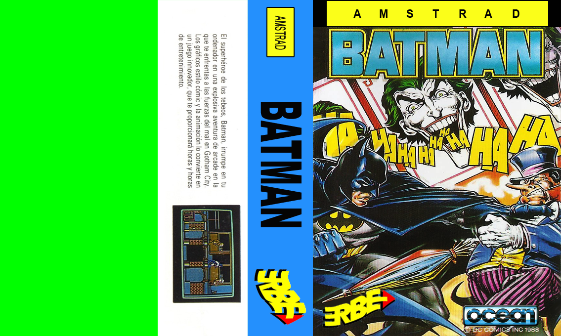 Batman - The Caped Crusader — box-texture (SP)
