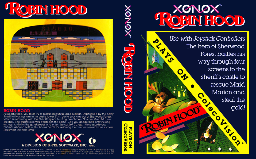 Robin Hood — box-texture (US)