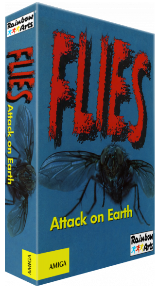 Flies - Attack on Earth — box-3D (EU)