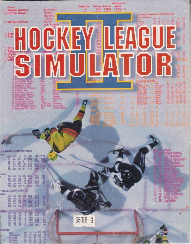 Hockey League Simulator 2 box art